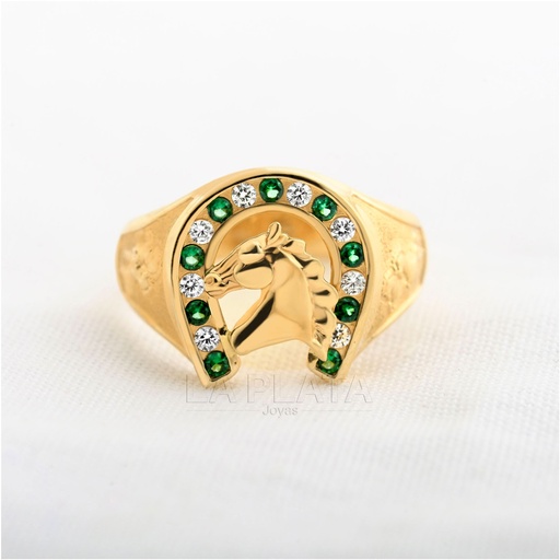 [AN1050] ANILLO HOMBRE HERRADURA DEL CORCEL