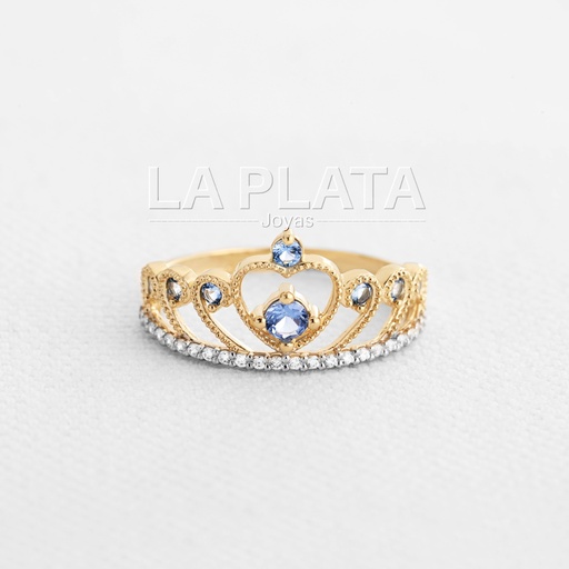 [AN658] ANILLO 15 DANUBIO AZUL