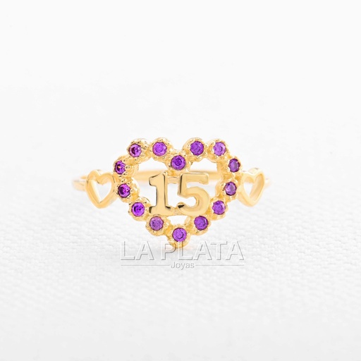 [AN556] ANILLO 15 AURORA