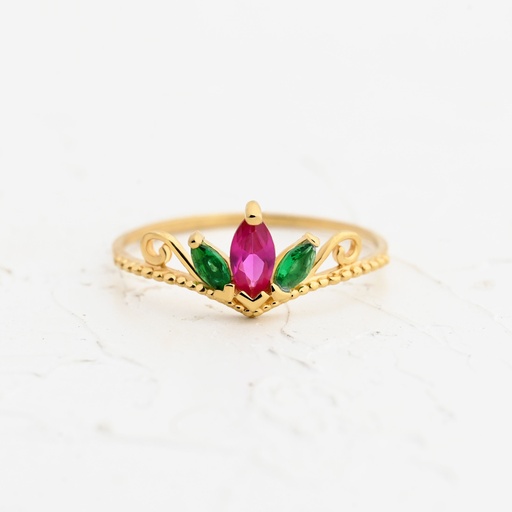 [AN578] ANILLO 15 TIARA ELISE