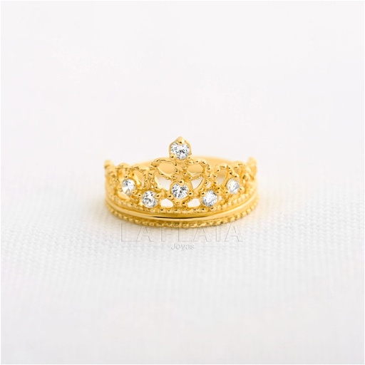 [AN791] ANILLO 15 CORONA AMELIE