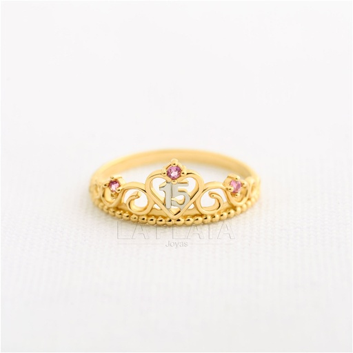 [AN921] ANILLO 15 DULCE CORAZON