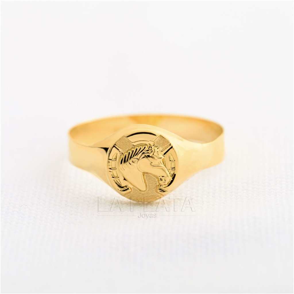 ANILLO HOMBRE CIRCULAR DE CABALLO