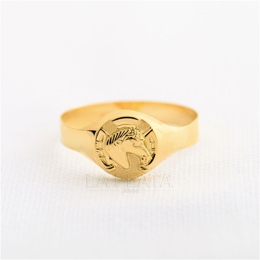 ANILLO HOMBRE CIRCULAR DE CABALLO