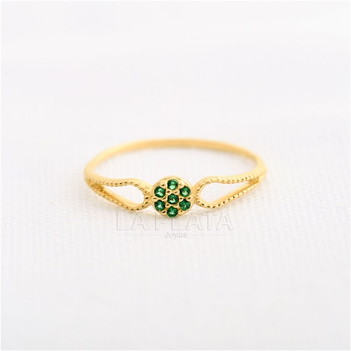 [AN1080] ANILLO CIRCON LIRIO