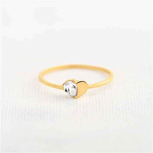 ANILLO CIRCÓN MITAD CORAZÓN