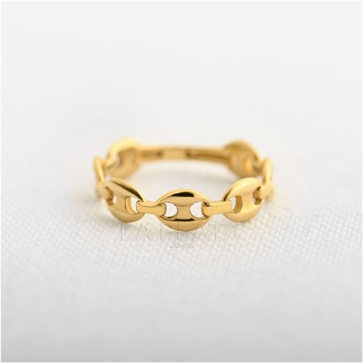 [AN632] ANILLO ESLABON ETERNO