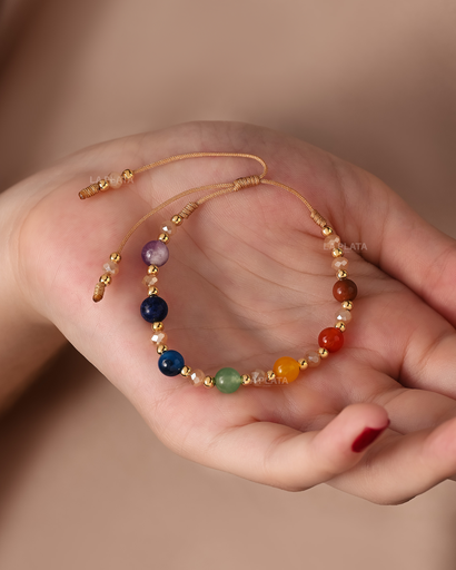 [TEND13] PULSERA 7 CHAKRAS