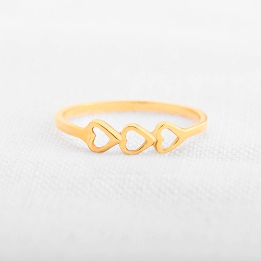 ANILLO TRES CORAZÓNES