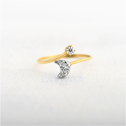 [AN1111] ANILLO CIRCON LUNA