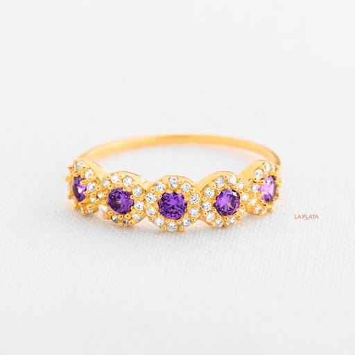 ANILLO CIRCON JARDIN FLORAL