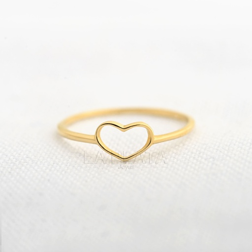 ANILLO CORAZÓN SERENO