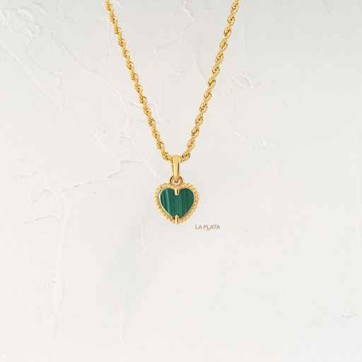 [DN1259] DIJE CORAZON DE SEDA