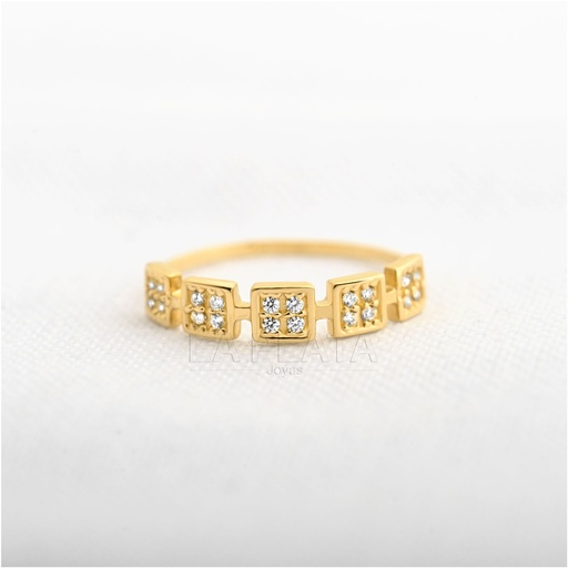 ANILLO CIRCON CUADRADOS
