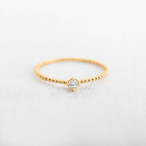 ANILLO CIRCON DULCE COMPROMISO