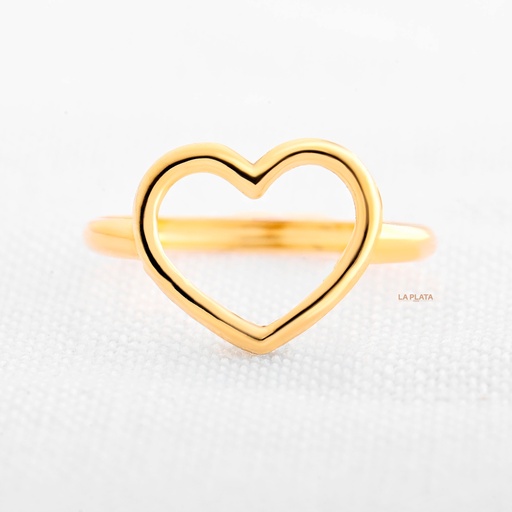 [AN818] ANILLO CORAZÓN ENCANTO