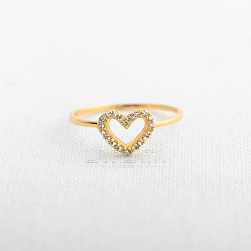 [AN848] ANILLO CORAZON LUMINISCENTE