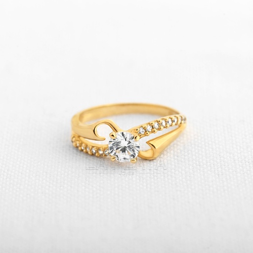 [AN1137] ANILLO CIRCON ESPLENDOR SECRETO