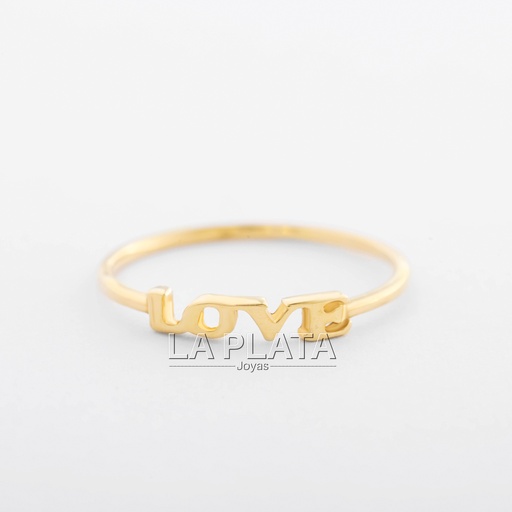 ANILLO LOVE LISO