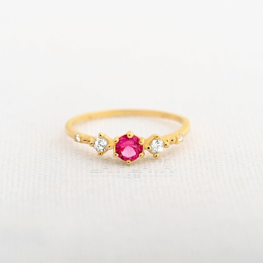 ANILLO CIRCON ESTRELLA FUGAZ