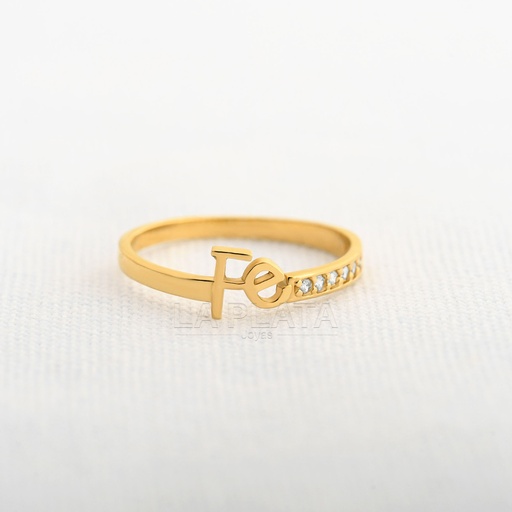 ANILLO FE CON CIRCON GR