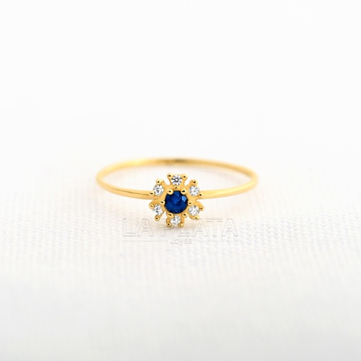 [AN596] ANILLO FLOR SERENA
