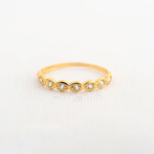 [AN804] ANILLO CIRCON ENCANTO DIVINO