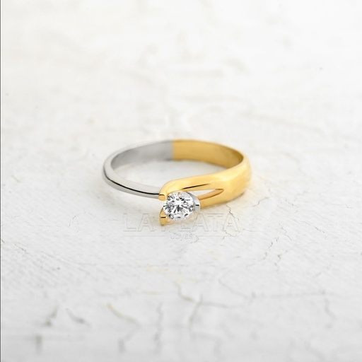 [AN1010] ANILLO CIRCON ALMA DE ORO