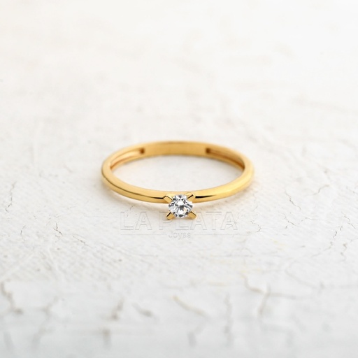 [AN925] ANILLO CIRCON CORAL