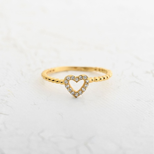 [AN16] ANILLO CORAZÓN CIRCÓN