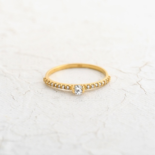 [AN417] ANILLO CIRCON ENCANTO NATURAL