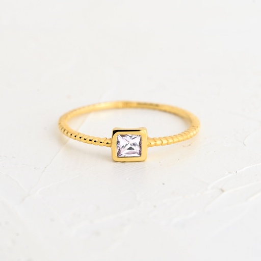 [AN1177] ANILLO CUADRO ALMA SERENA