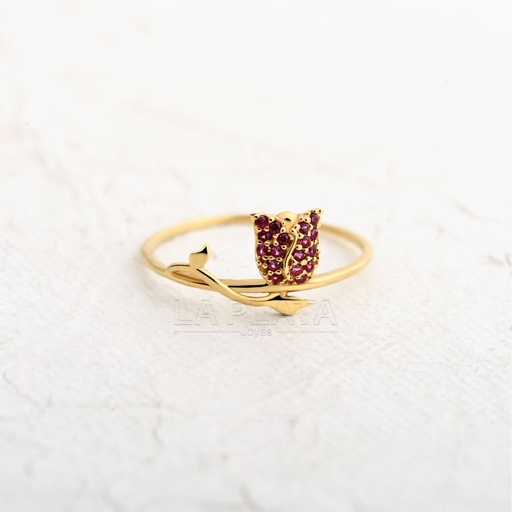 [AN1178] ANILLO ROSA DE ORO