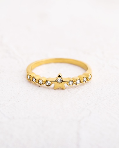 ANILLO CIRCÓN CON ESTRELLA