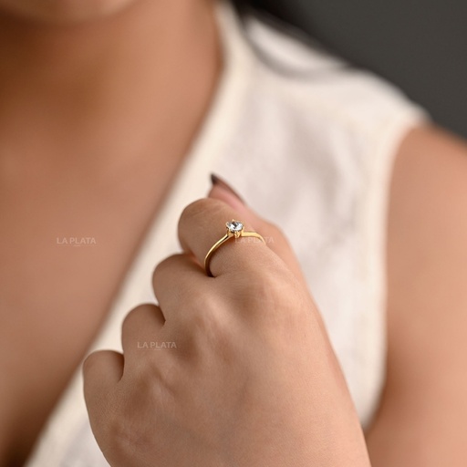 [AN1192] ANILLO CIRCON BRUMA DORADA