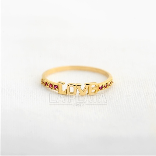 [AN1207] ANILLO CIRCON LOVE INFINITY