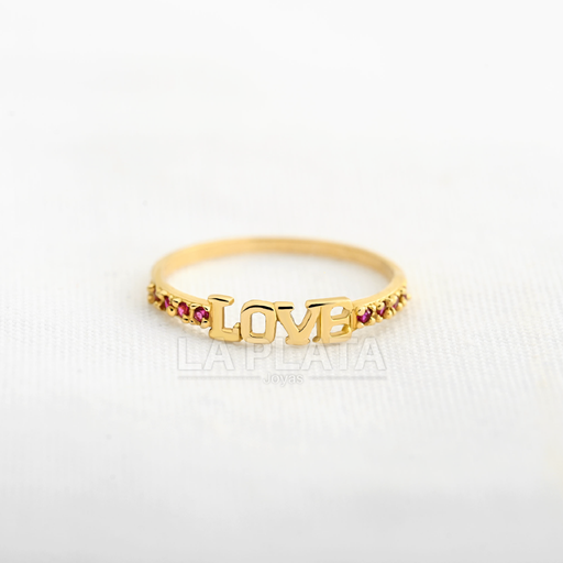 [AN1207] ANILLO CIRCON LOVE INFINITY