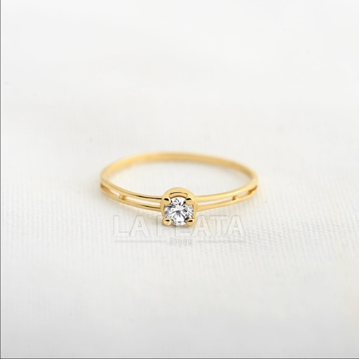 [AN1209] ANILLO CIRCON PERLA DEL MAR