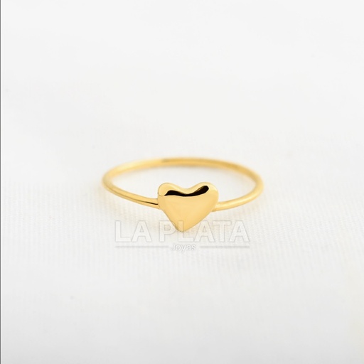 [AN1215] ANILLO CORAZON LISO SUTIL