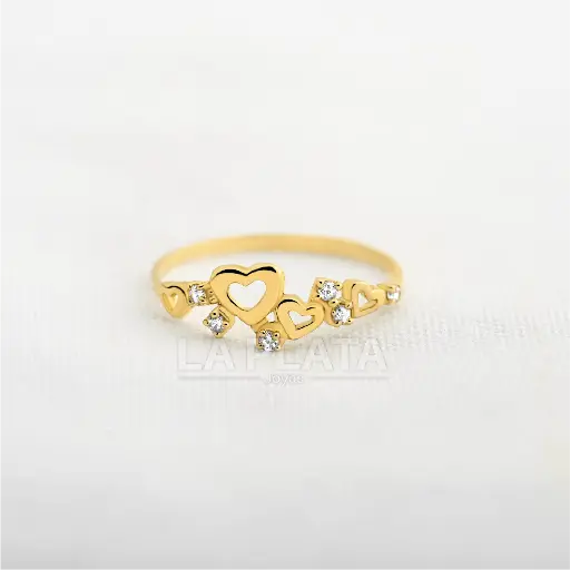 [AN1222] ANILLO CIRCÓN JARDÍN DE CORAZONES