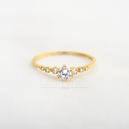 [AN701] ANILLO CIRCON SATURNO