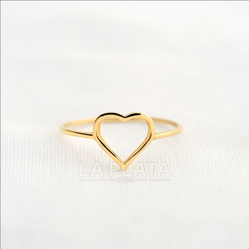 [AN607] ANILLO CORAZON PURO
