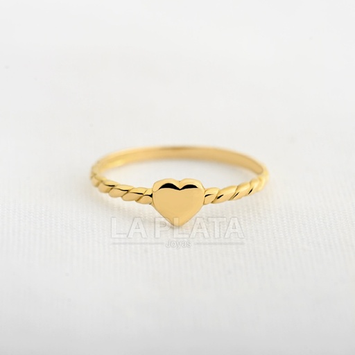[AN803] ANILLO CORAZON EQUILIBRIO PERFECTO