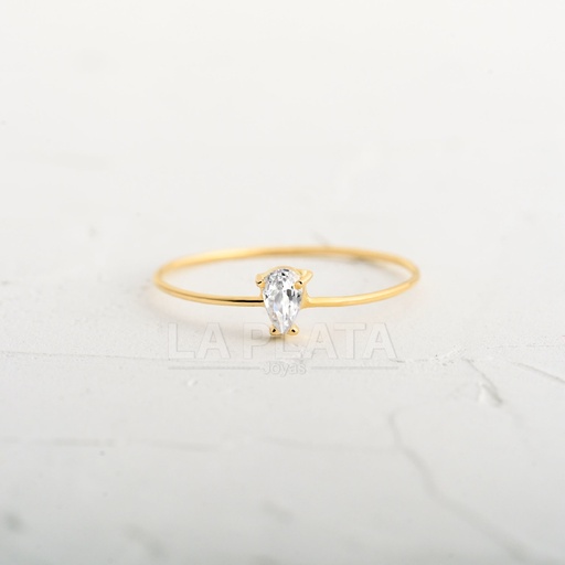 [AN1237] ANILLO CIRCON DESTELLO DE SOL