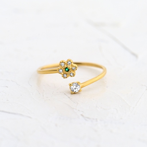 [AN758] ANILLO CIRCÓN FLOR BLOSSOM