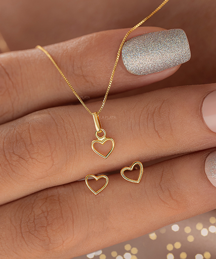 [TDC13] SET CORAZON SILUETA