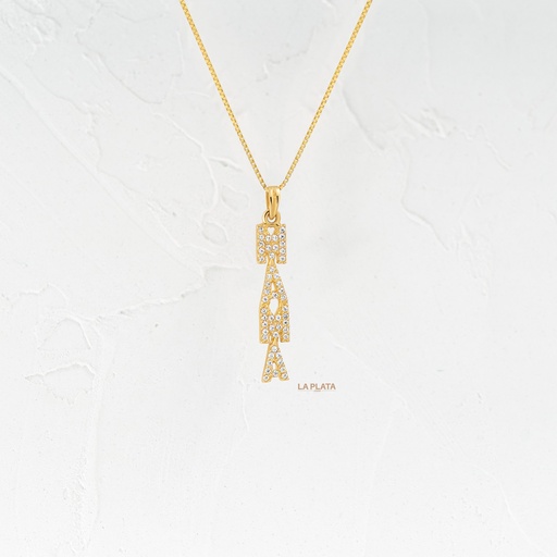 [DN1270] DIJE MAMA CON CIRCON