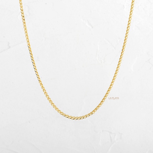 [CI201] CADENA AROS ENTRELAZADOS 40CM