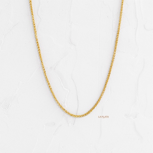 [CI202] CADENA AROS ENTRELAZADOS 45CM