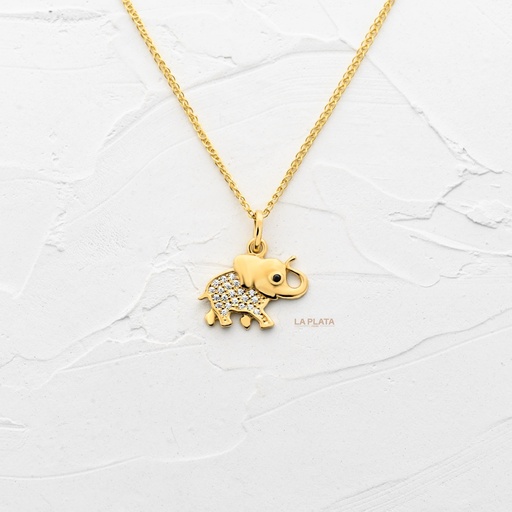 DIJE ELEFANTE ALMA DE MARFIL